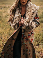 Load image into Gallery viewer, Western Wind Woolen Coat
