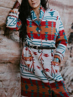 Load image into Gallery viewer, Western Style Printed Cardigan

