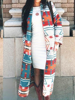 Load image into Gallery viewer, Western Style Printed Cardigan
