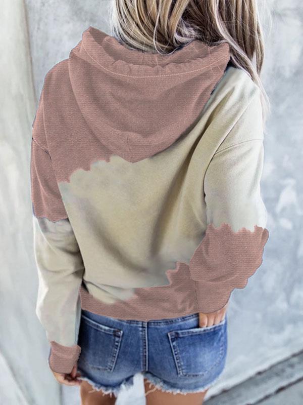 Women's cute cow print hoodie