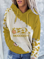 Load image into Gallery viewer, Women&#39;s cute cow print hoodie
