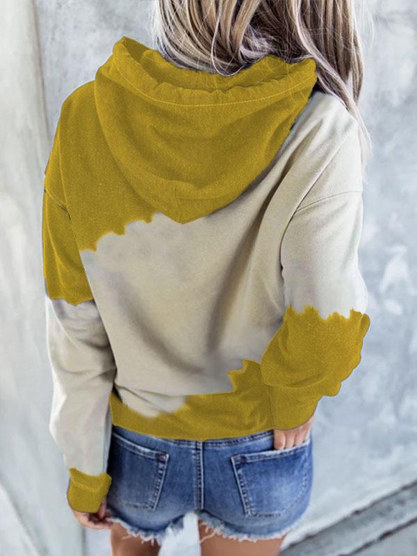 Women's cute cow print hoodie