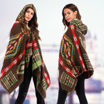 Load image into Gallery viewer, Blouse tribe conventional printing Micro-elasticity Cotton-Blend Autumn Winter Retro
