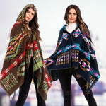 Load image into Gallery viewer, Blouse tribe conventional printing Micro-elasticity Cotton-Blend Autumn Winter Retro
