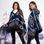 Load image into Gallery viewer, Blouse tribe conventional printing Micro-elasticity Cotton-Blend Autumn Winter Retro
