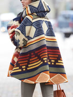 Load image into Gallery viewer, Women&#39;s Western Ethnic Print Long Sleeve Jacket
