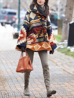 Load image into Gallery viewer, Women&#39;s Western Ethnic Print Long Sleeve Jacket
