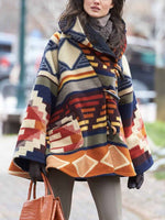 Load image into Gallery viewer, Women&#39;s Western Ethnic Print Long Sleeve Jacket
