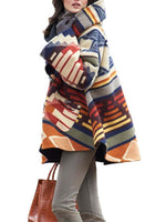 Load image into Gallery viewer, Women&#39;s Western Ethnic Print Long Sleeve Jacket
