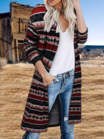 Load image into Gallery viewer, Women&#39;s Casual Ethnic Printed Cardigan
