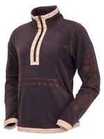 Load image into Gallery viewer, Ladies western ethnic elements casual stand collar pocket sweatshirt
