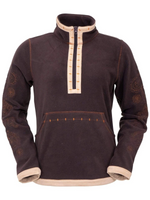 Load image into Gallery viewer, Ladies western ethnic elements casual stand collar pocket sweatshirt
