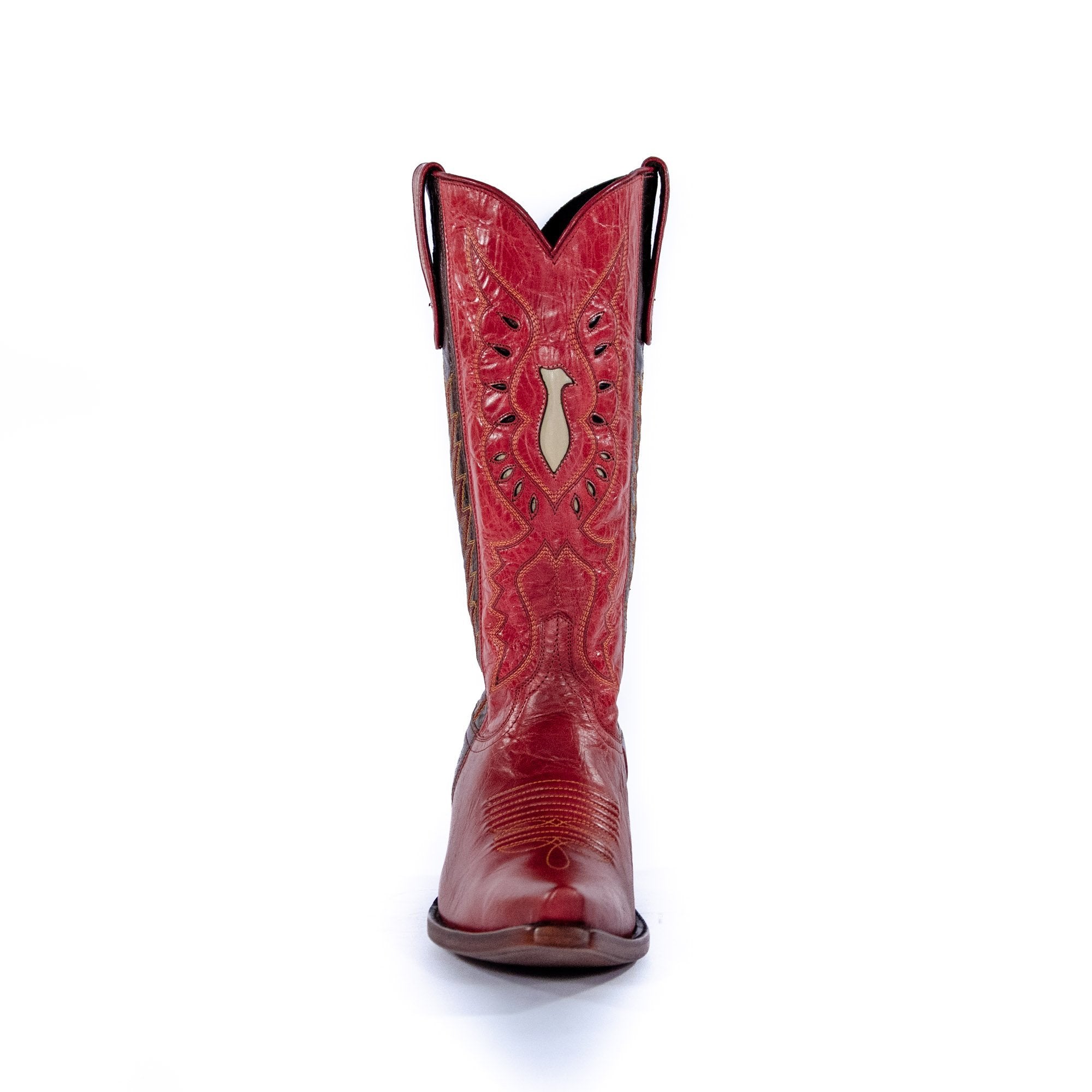 Women Vintage Embroidered Cowgirl Boots