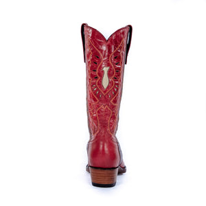 Women Vintage Embroidered Cowgirl Boots