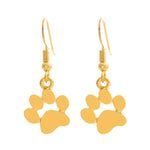 Load image into Gallery viewer, Animal cat and dog paw print Earrings
