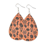 Load image into Gallery viewer, Halloween pattern drop earrings
