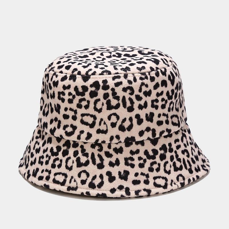 Ladies Cow Zebra Printed Fisherman Hat