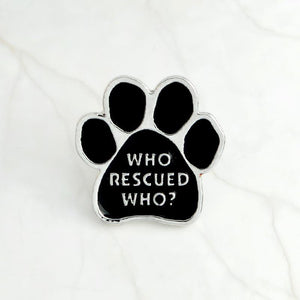 I love my dogs dog paw Brooch