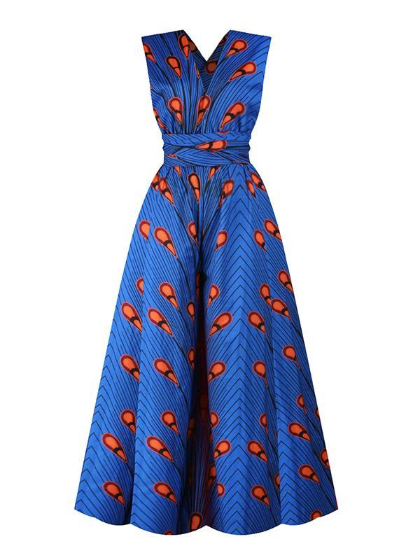 Ethnic Printed Multi-piece Jumpsuit