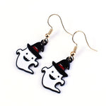 Load image into Gallery viewer, Women&#39;s Funny Hat Ghost Earrings
