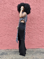 Load image into Gallery viewer, Ethnic Print Sleeveless Irregular Top
