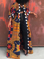 Load image into Gallery viewer, Women&#39;s Ethnic Printed Long Coat
