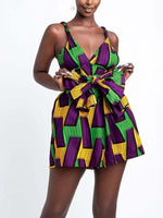 Load image into Gallery viewer, Women&#39;s printed DIY multi-wear jumpsuit
