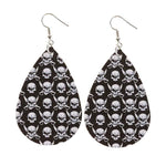 Load image into Gallery viewer, Halloween pattern drop earrings
