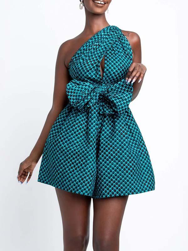 Women's printed DIY multi-wear jumpsuit