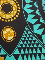 Load image into Gallery viewer, Ladies Elegant African Print Deep V-neck Sexy Dress
