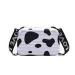 Load image into Gallery viewer, Original cute forest cow pattern casual mini messenger bag shoulder bag girl bag
