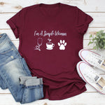 Load image into Gallery viewer, Ladies i&#39;m a simple women print t-shirt
