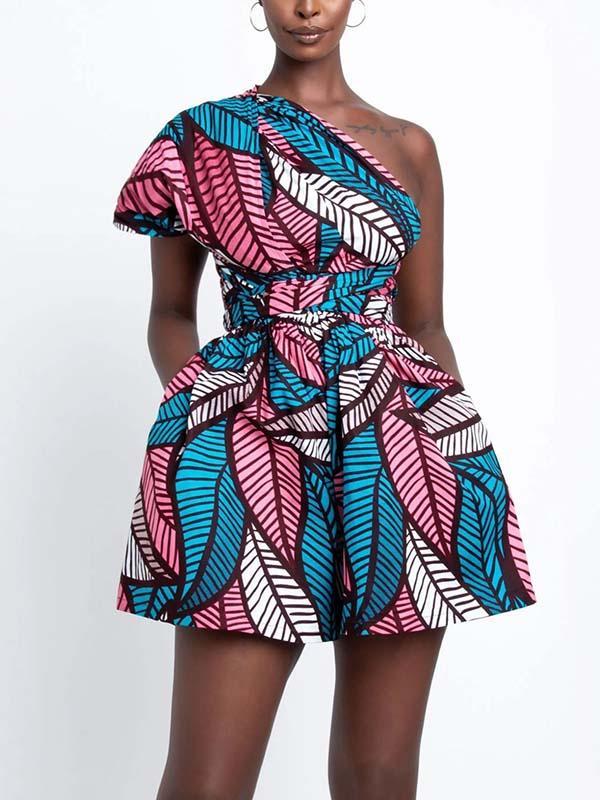 Women's printed DIY multi-wear jumpsuit