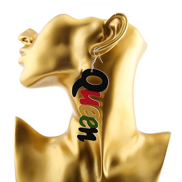 Popular color fashion earrings