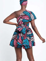 Load image into Gallery viewer, Women&#39;s printed DIY multi-wear jumpsuit
