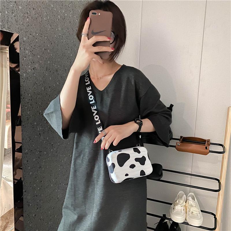 Original cute forest cow pattern casual mini messenger bag shoulder bag girl bag