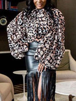 Load image into Gallery viewer, Fashion casual leopard print shirt
