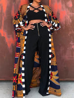 Load image into Gallery viewer, Women&#39;s Ethnic Printed Long Coat
