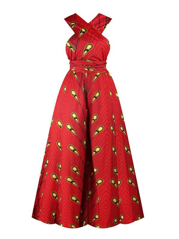 Ethnic Printed Multi-piece Jumpsuit