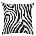 Load image into Gallery viewer, Fashion Cow Pattern Zebra Pattern Black And White Stripes Super Soft Pillowcase

