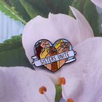 Load image into Gallery viewer, Ladies SISTERS UNITE Feminist Brooch Accessories
