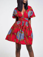 Load image into Gallery viewer, Sexy Printed Irregular Backless Strap Dress
