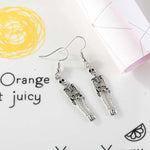 Load image into Gallery viewer, Personalized retro skull earrings
