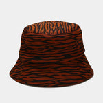 Load image into Gallery viewer, Ladies Cow Zebra Printed Fisherman Hat
