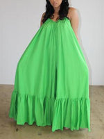 Load image into Gallery viewer, Sexy Solid Color Suspender Dress
