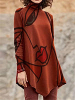 Load image into Gallery viewer, Casual print T-shirt for women&#39;s fashion
