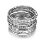 Load image into Gallery viewer, Multi-layer diamond alloy bracelet
