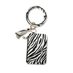 Load image into Gallery viewer, Fashion bracelet, animal print bracelet, key chain, zero purse
