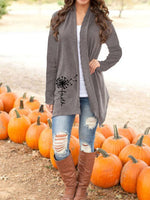 Load image into Gallery viewer, Women&#39;s Faith Over Fear Long Sleeve Cardigan
