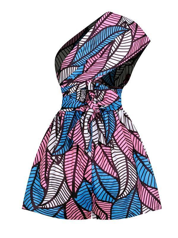 Women's printed DIY multi-wear jumpsuit